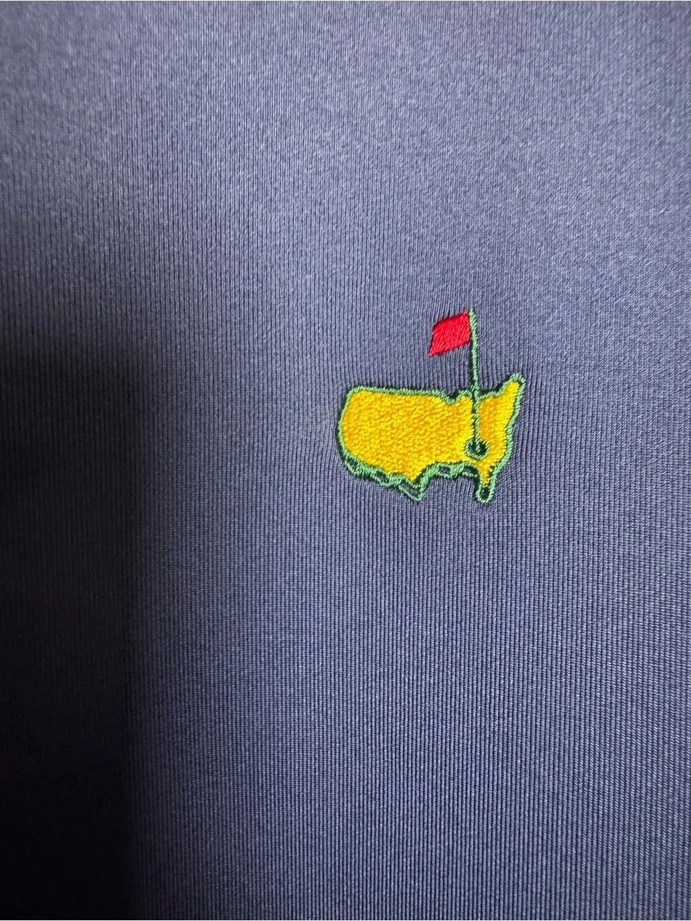 Masters Tech Quarter Zip Pullover Mens XXL Navy Blue Performance Golf Sweater